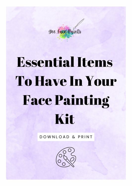 Essential Face Painting Kit List
